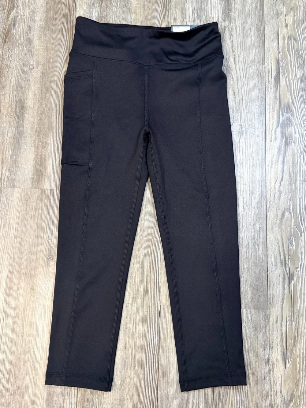 tek gear Black Girls Performance Leggings with Side Pocket